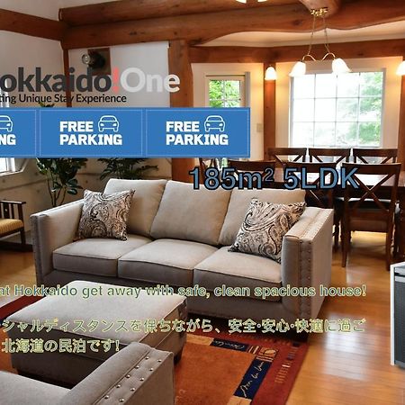 Villa Sapporo Luxury Log House 5Brm Max 18Ppl 4 Free Parking Exterior foto
